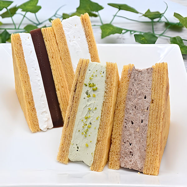 旬果バウムサンド クリーミーセレクション【おいしいお取り寄せ】　商品画像1