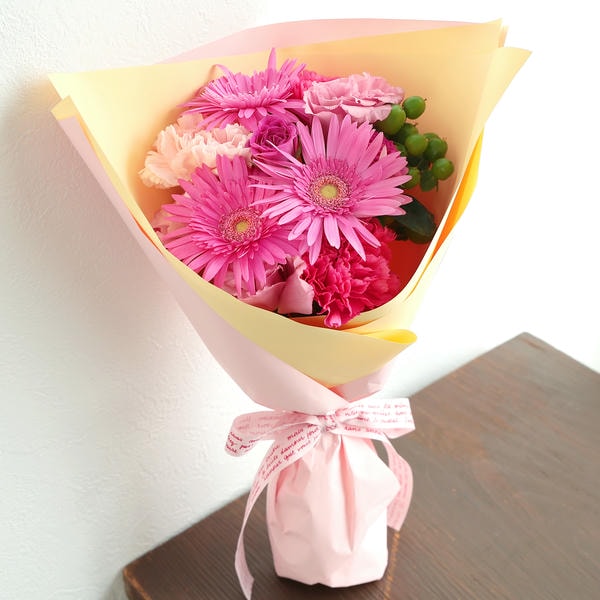 そよはなブーケ(ピンク)【花】【年間ギフト】　商品画像1