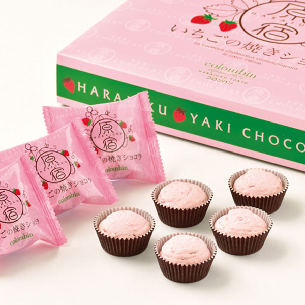 コロンバン 原宿いちごの焼きショコラ12個入【春の贈りもの】【おいしいお取り寄せ】　商品画像1