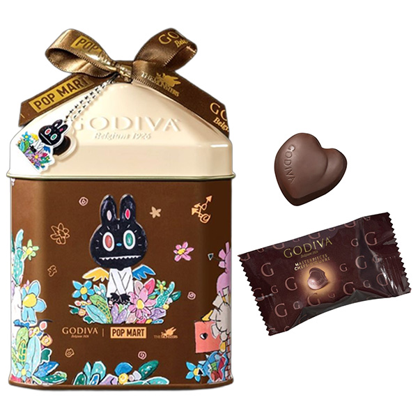 GODIVA×LABUBU マスターピースダークチョコレート 10粒入【春の贈りもの】　商品画像1
