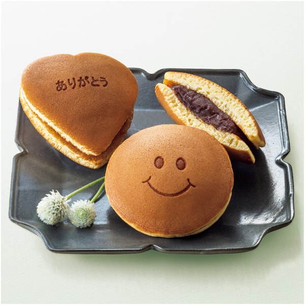 青野総本舗 丸型スマイルどら焼き3・ハートどら焼き3【父の日】 商品画像1