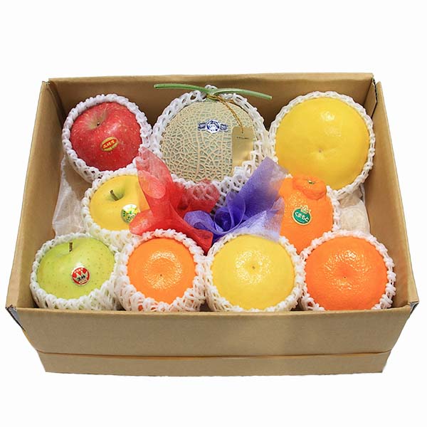 豊洲市場発 国産 旬の果物詰合せ(大) ご自宅用箱入り【おいしいお取り寄せ】　商品画像1