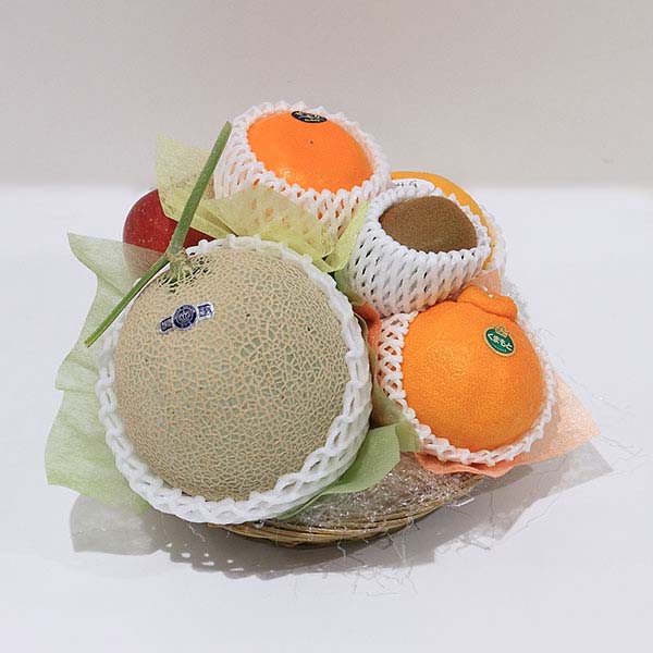 豊洲市場発 旬のフルーツ盛り合わせ ざる盛り【おいしいお取り寄せ】　商品画像1