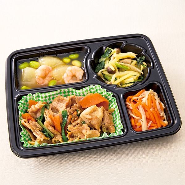 【アウトレット】牛肉のニラもやし炒めセット(Nバランス御膳B)(L7823)【サクワ】　商品画像1