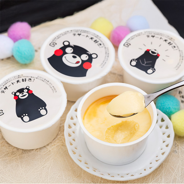 佐賀 かねすえ くまモンの牛乳プリン くまモンの牛乳プリン53g×20【九州フェア】【NN】 商品画像1