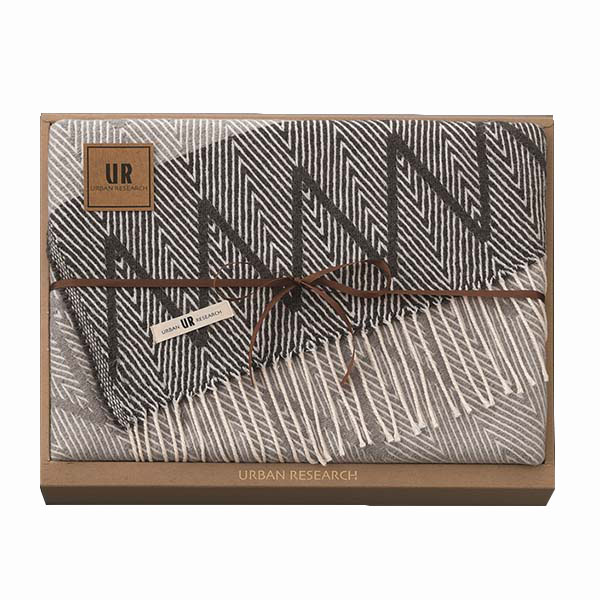 UR国産コットンブランケット[UR4150]【贈りものカタログ】　商品画像1