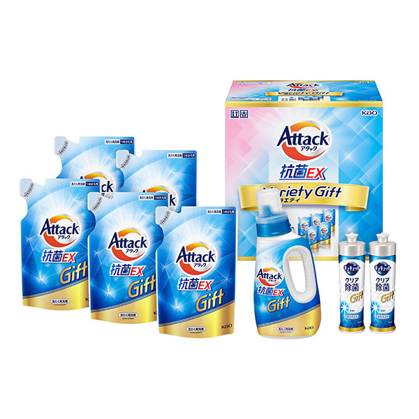 花王 アタック抗菌EXバラエティーギフト[KAU-40A]【贈りものカタログ】　商品画像1