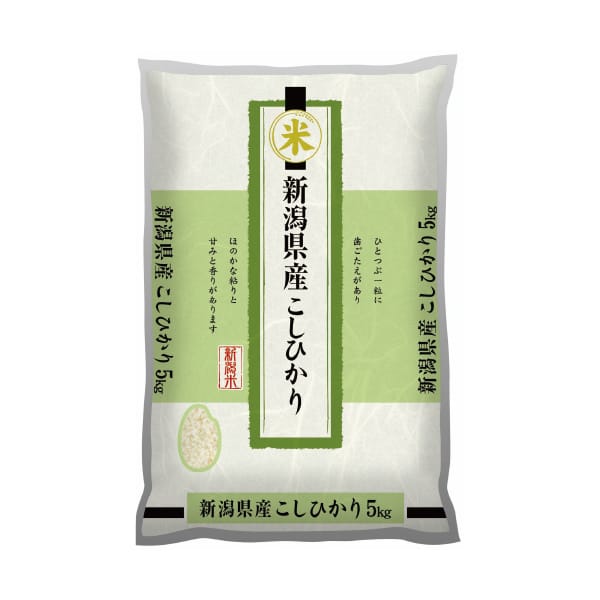 【令和7年産】【精米】新潟県産こしひかり5kg【KN】 商品画像1