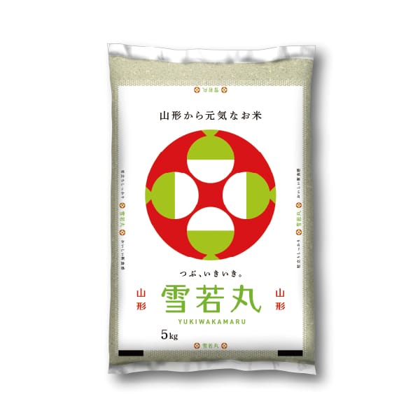 【令和7年産】【精米】山形県産雪若丸5kg【KN】　商品画像1