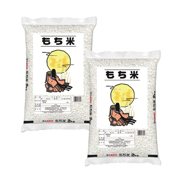 【令和7年産】国内産 もち米2kg×2【KN】　商品画像1