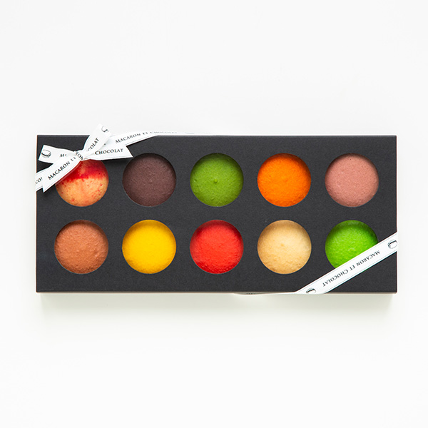 MACARON ET CHOCOLAT マカロン 10個BOX【春の贈りもの】【おいしいお取り寄せ】　商品画像1