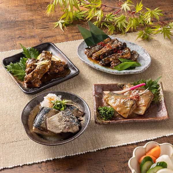 阿部長商店 三陸食堂すぐ食べられる魚惣菜 4種12パック【母の日】　商品画像1