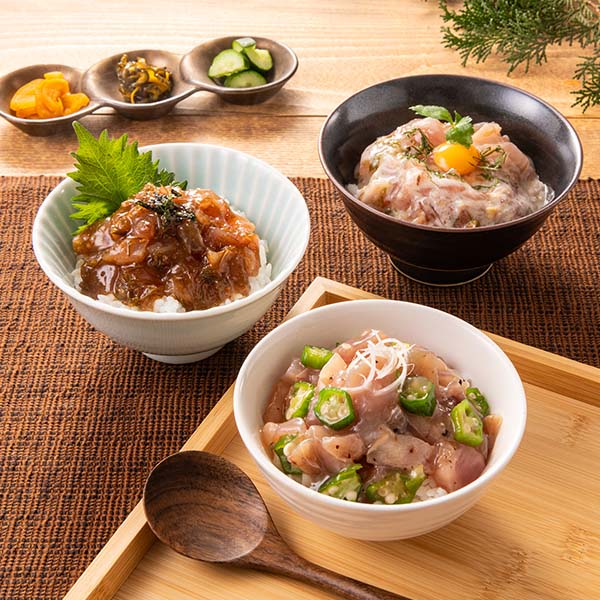 石原水産 漬けまぐろ丼の具(3種6食セット)【母の日】 商品画像1