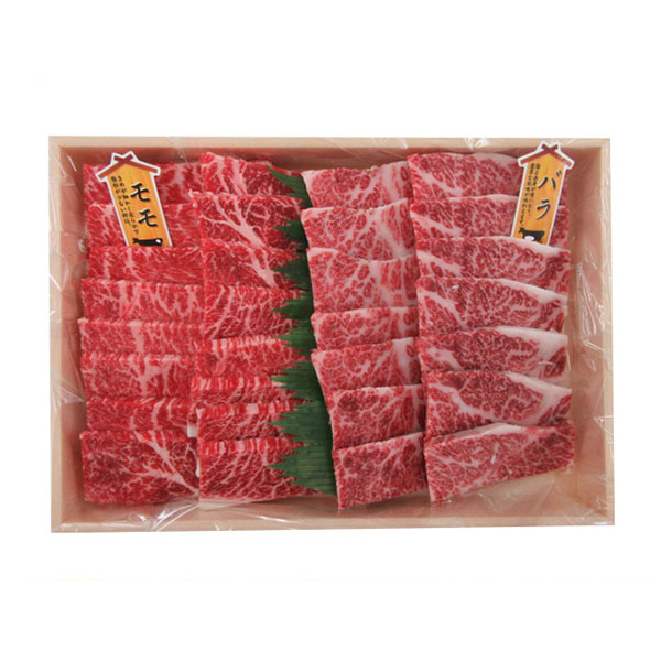三重県産 松阪牛もも・ばら焼肉用500g【母の日】　商品画像1
