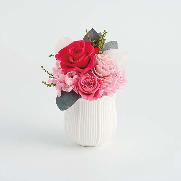 光の楽園 プリザーブドフラワーブリッドピンク [F-6169]【母の日】　商品画像1