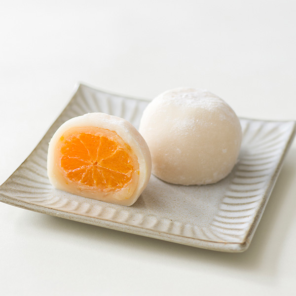 茨城 亀印製菓 ゆず香るみかん大福6個入り【KN】　商品画像1