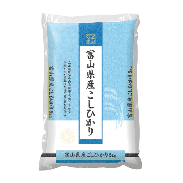 【令和7年産】【精米】富山県産コシヒカリ5kg【KN】 商品画像1