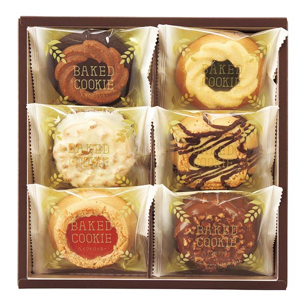 ベイクドクッキー6個[BCP-6]【贈りものカタログ】　商品画像1