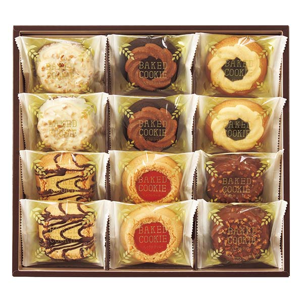 ベイクドクッキー12個[BCP12]【贈りものカタログ】　商品画像1