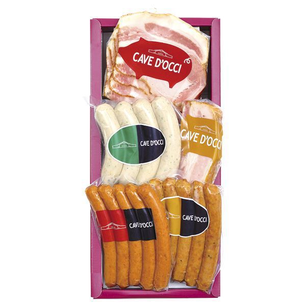 新潟 カーブドッチハムソーセージ S22-01【KN】　商品画像1