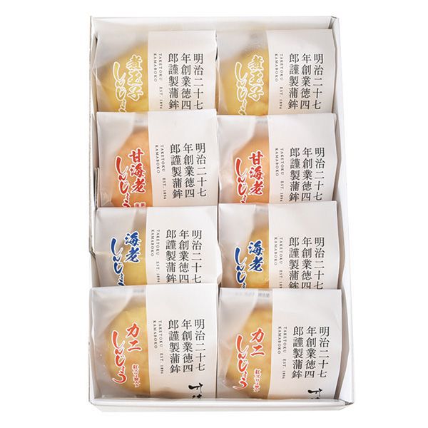 新潟 竹徳かまぼこしんじょう4種詰合せ【KN】 商品画像1