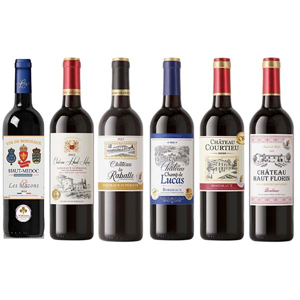格上オー・メドック入り！金賞ボルドー赤ワイン6本セット 各750ml【おいしいお取り寄せ】　商品画像1