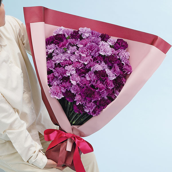 茨木春草園 100本のムーンダストブーケ【母の日】　商品画像1