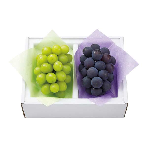 岡山県産 シャインマスカット＆種なしピオーネ(お届け期間：8/21〜8/31)【夏の贈りもの・お中元】　商品画像1