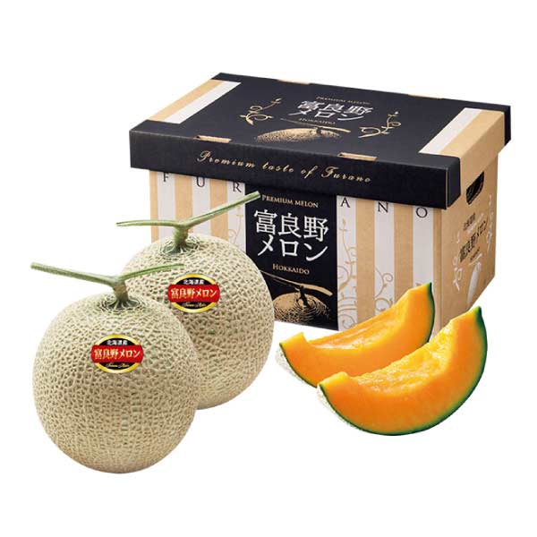 北海道産 ふらのメロン(お届け期間：8/21〜8/31)【夏の贈りもの・お中元】　商品画像1