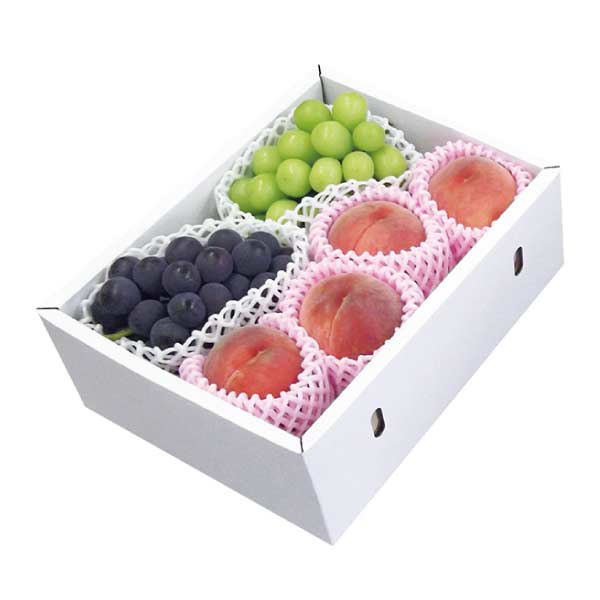 山梨県産・長野県産 シャインマスカット・ピオーネ・桃(お届け期間：8/21〜8/31)【夏の贈りもの・お中元】　商品画像1