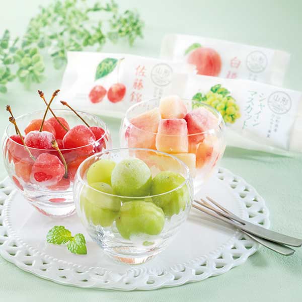 山形県産 フルーツ王国やまがた ひんやり果実(お届け期間：8/21〜8/31)【夏の贈りもの・お中元】[HF-FYB]　商品画像1