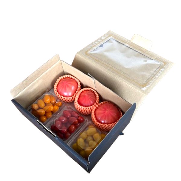 愛知県産 トマト詰め合わせ(JA愛知みなみファーストトマト3個・JAとよはしミニトマトクレア150g×3種)【CB】 商品画像1