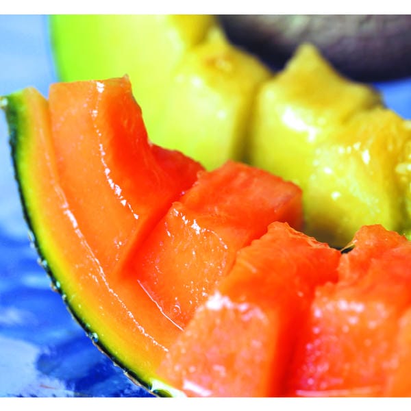 茨城県 JA茨城旭村 プレミアムメロン2種ミックス 3Lサイズ2玉入り(エルソル1玉、クインシー1玉)【限定100点】【お届け期間:6月1日〜6月30日】【KN】　商品画像1