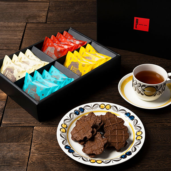 R.L(エール・エル) クリスピーサンドワッフル ショコラ 16個入り【おいしいお取り寄せ】　商品画像1