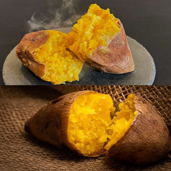 鹿児島県産 種子島安納芋食べ比べセット 安納紅×5本(1本150g以上)、 安納黄金×5本(1本150g以上)【冷凍濃蜜芋】【NN】　商品画像1