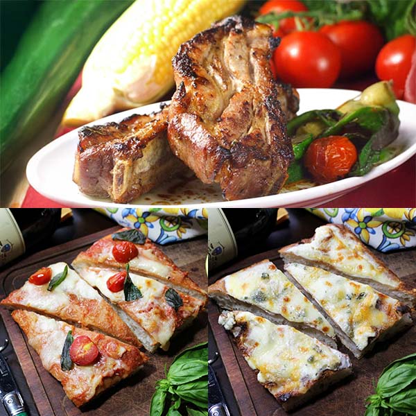 ダニエルズのローマピッツァ2種とスペアリブ【GW】　商品画像1