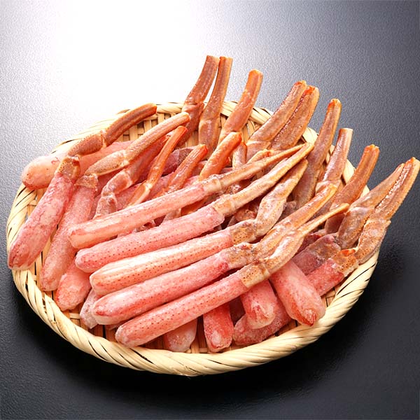 北海道えりも産 不揃い生おおずわいがに(お刺身しゃぶしゃぶ用)500g【GW】　商品画像1