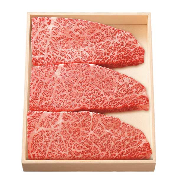 近江牛かたロース(ザブトン)ステーキ用【夏の贈りもの・お中元】　商品画像1