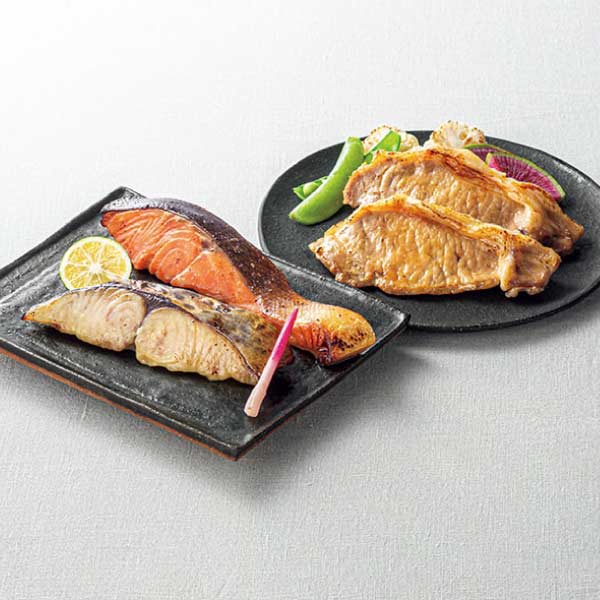 霧島黒豚ロース・漬魚 西京漬け三昧セット【夏の贈りもの・お中元】　商品画像1