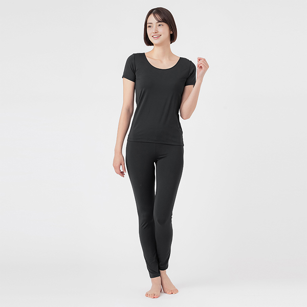 トップバリュ EXセリアント ウェア インナー上下セット(サイズM/半袖・10分丈ボトム)【限定20点】【母の日・ソーシャル対応可】　商品画像1