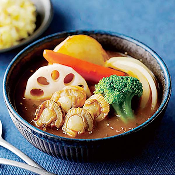 GARAKU ホタテと5種野菜の海鮮スープカレー 一人前(300g)【＠FROZEN】　商品画像1
