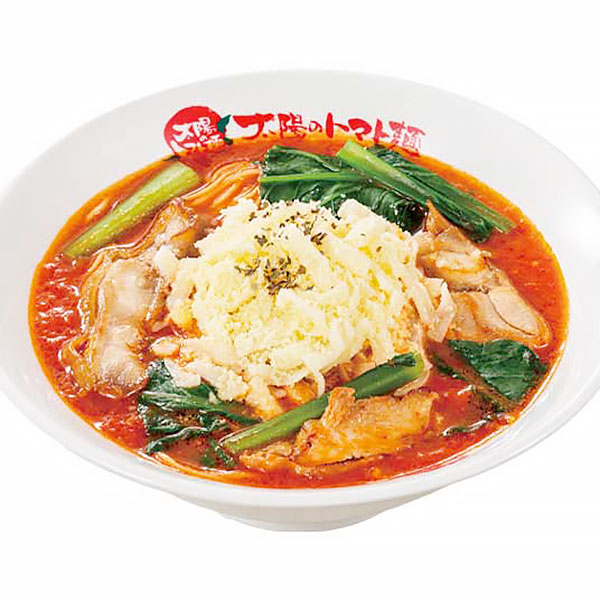 株式会社一品香 太陽のトマト麺 太陽のチーズラーメン 一人前550g(めん110g、チーズ40g)【＠FROZEN】　商品画像1