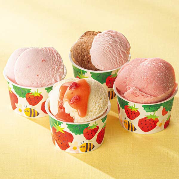 博多あまおうのこだわりアイス【夏の贈りもの・お中元】[AH-ABR]　商品画像1