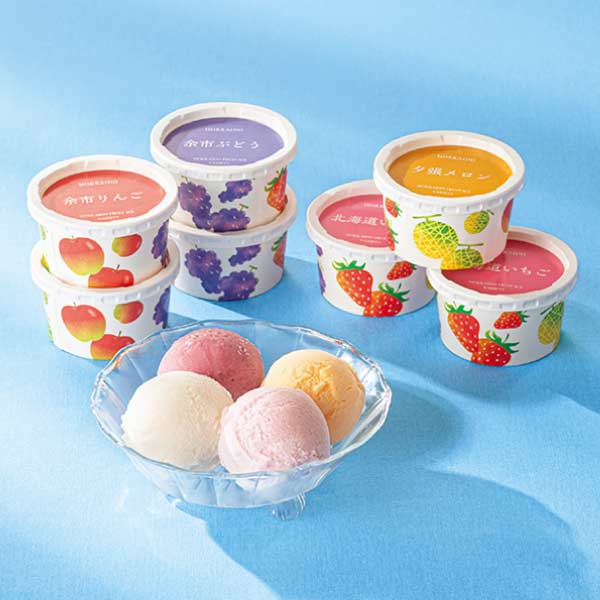 北海道フルーツアイスバラエティ【夏の贈りもの・お中元】[AH-IB]　商品画像1