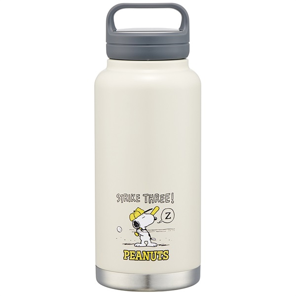 スケーター ハンドルマグボトル スヌーピー ベース PEANUTS SNOOPY 水筒 マグボトル 1000ml [STSC10]【母の日・ソーシャル対応可】　商品画像1