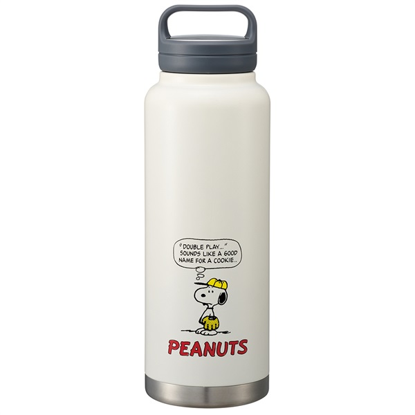 スケーター ハンドルマグボトル スヌーピー ベース PEANUTS SNOOPY 水筒 マグボトル 1200ml [STSC12]【母の日・ソーシャル対応可】　商品画像1