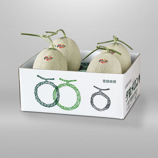 北海道夕張市産 JA夕張市 夕張メロン 良品 3Lサイズ 4個【限定150点】【お届け期間：6月11日〜8月15日】【北海道フェア】　商品画像1