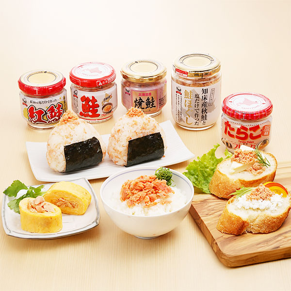 網走水産 知床の味覚5点セット【北海道フェア】　商品画像1