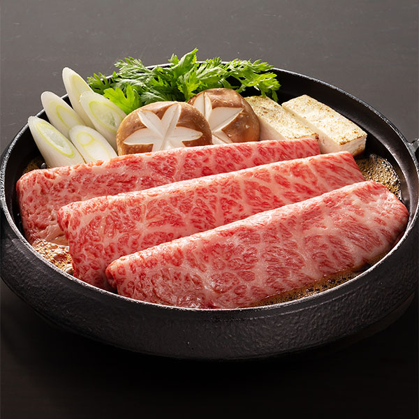 北海道産ふらの和牛 かたロースすきやき しゃぶしゃぶ用 500g【北海道フェア】　商品画像1