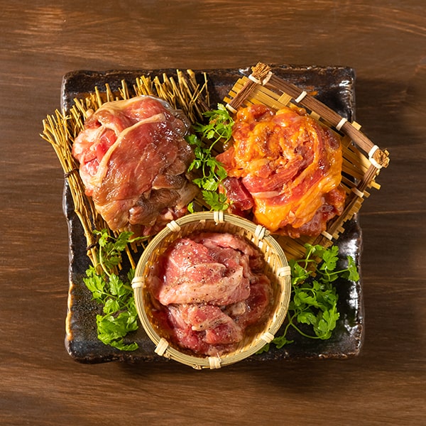 夜空のジンギスカン 3種セット塩味・味噌味・醤油味　各300ｇ(L8252)【北海道フェア】【直送】【サクワ】　商品画像1